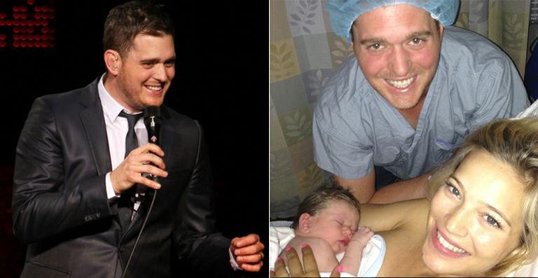 Michael Bublé mostra a primeira foto do filho, Noah - Reprodução/Instagram