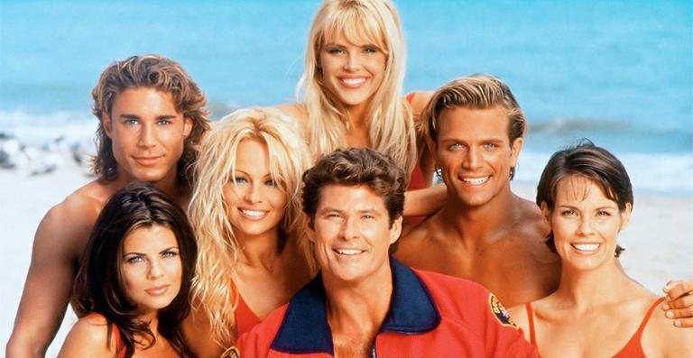 O elenco da série 'Baywatch' - Divulgação