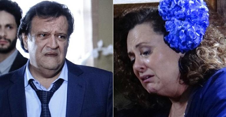 Amor à Vida: Atílio é expulso por Márcia após tentar reatar com a ex-chacrete - Divulgação/TV Globo