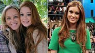 Marina Ruy Barbosa e a mãe, Gioconda - TV Globo/Reprodução