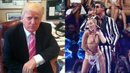 Donald Trump grava vídeo com conselho para Miley Cyrus - Reprodução