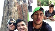 Neymar passeia com amigo em Barcelona - Instagram/Reprodução