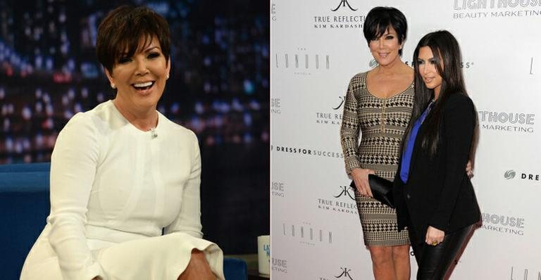 Kim kardashian e a mãe Kris Jenner - Getty Images