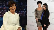 Kim kardashian e a mãe Kris Jenner - Getty Images