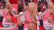 Letícia Spiller e sua filha, Stella - Leo Franco /AgNews