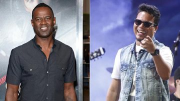 Brian McKnight e Bruno Cardoso - Getty Images e Fred Pontes/Divulgação