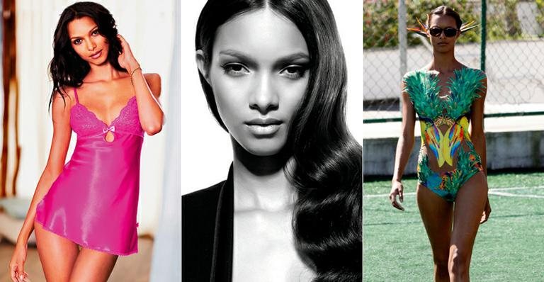 Lais Ribeiro - Foto-montagem