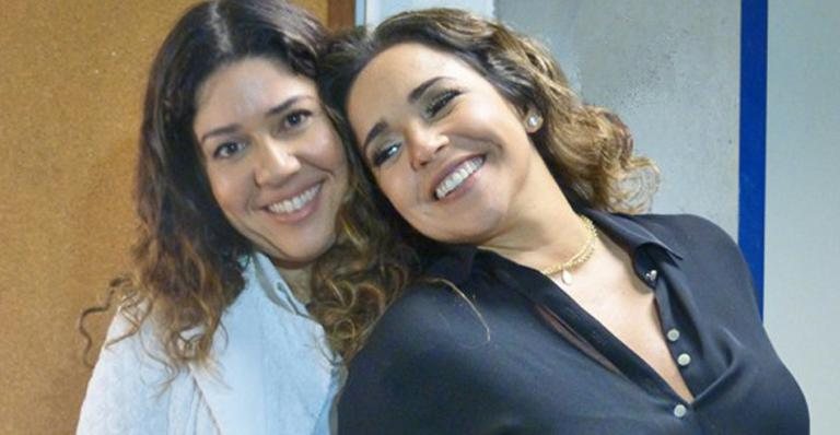 Daniela Mercury e Malu Verçosa - Reprodução / TV Globo