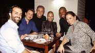 Cristiano Saab, Mariana Belém, Alexandre Iodice, Adriane Galisteu, Celso Giunti e Thiaguinho - Rossana