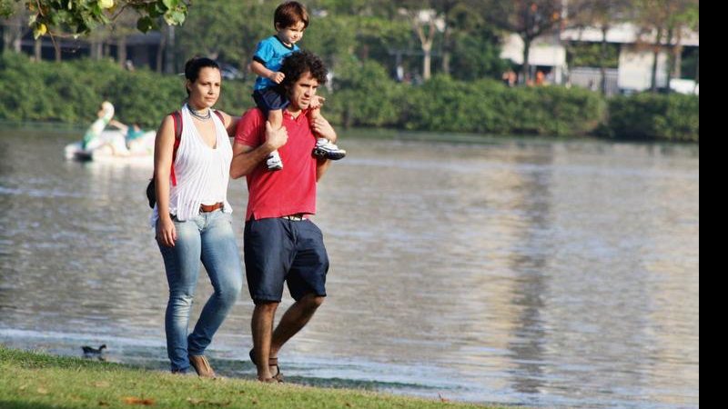 Eriberto Leão, Andréa e João - JC Pereira/Agnews