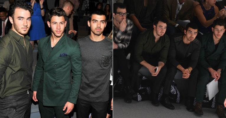 Jonas Brothers marcam presença na NYFW - Getty Images