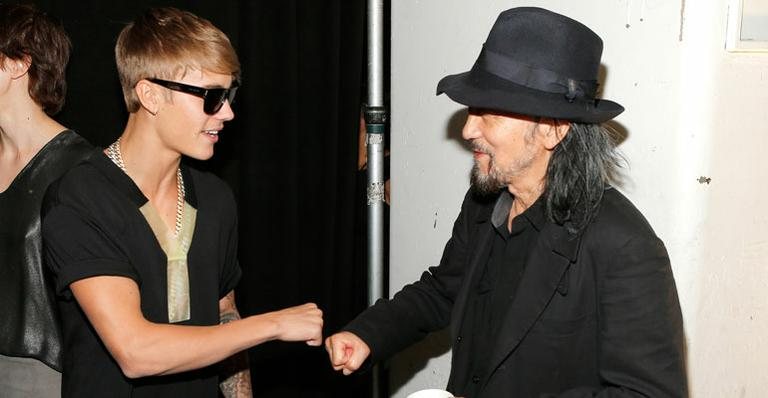 Justin Bieber e Yohji Yamamoto - Getty Images