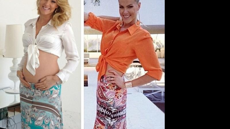 Ana Hickmann mostra antes e depois - Instagram/Reprodução