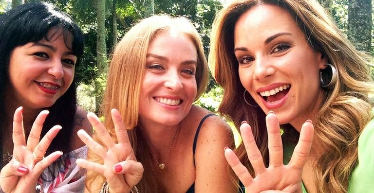 Ana Furtado recebe Angélica e Laysa Ferreira em quadro no 'Fantástico' - TV Globo