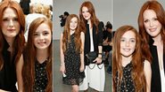 Julianne Moore e  Liv Freundlich, mãe e filha - Foto-montagem