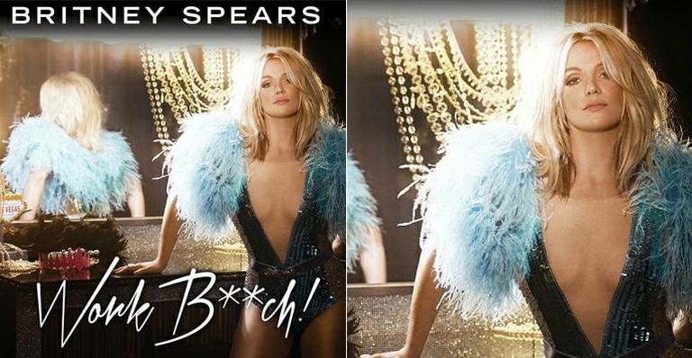 Britney Spears aparece luxuosa em capa do novo single, 'Work Bitch' - Instagram/Reprodução