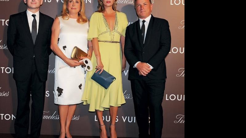 Catherine Deneuve, Kate Moss, Frédéric Grangié e Michael Burke - Jun Sato/Wireimage