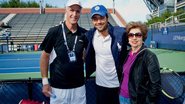 Todd Martin, Sergio Marone e Vilma Passarella Marone - Fernando Lemos E Matt Hew Sto Ckman / Getty Images