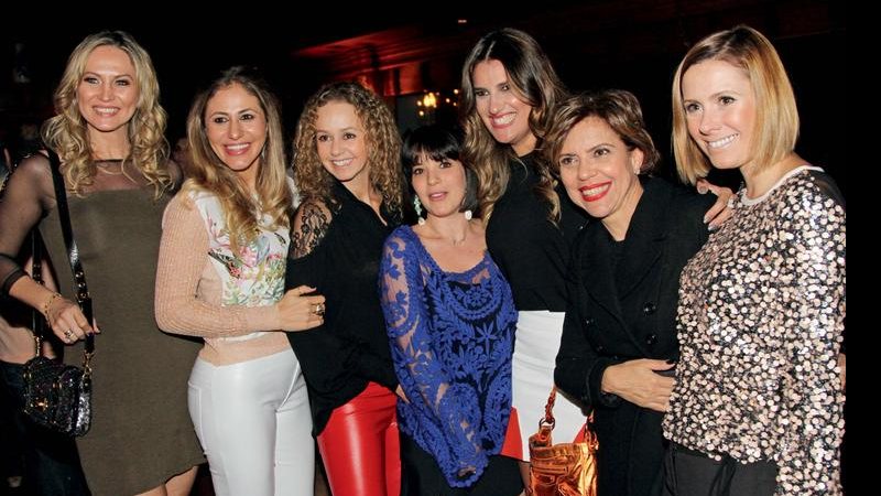 Andréa Guimarães, Adriana Colin, Regiane Cesnique, Deborah Quintela, Izabelle Stein, Astrid Fontenelle e Mônica Salgado - Thiago Duran/Agnews