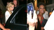 Kate Hudson e Alicia Keys curtem a mesma balada no Rio de Janeiro - André Freitas e Gabriel Rangel/AgNews