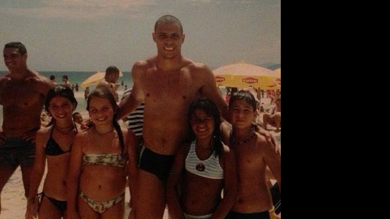 Ronaldo mostra foto ao lado de Vitor Belfort e Antônia Morais na infância - Reprodução/Instagram