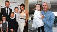 David Beckham e Harper Seven - Foto-montagem