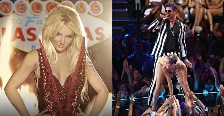 Britney Spears defende loucuras de Miley Cyrus e anuncia shows em Las Vegas - Getty Images e Divulgação