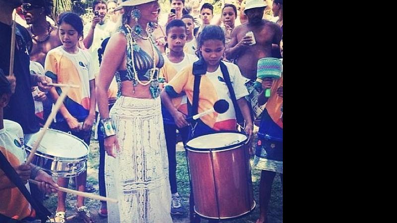 Beyoncé na Bahia - Instagram/Reprodução