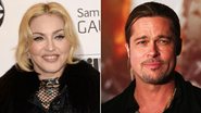 Madonna diz ter sonhado com Brad Pitt em sua cama - Getty Images