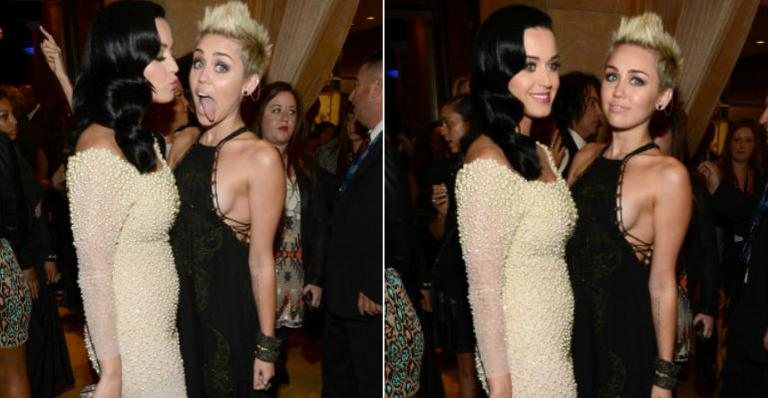 Miley Cyrus e Katy Perry - Getty Images