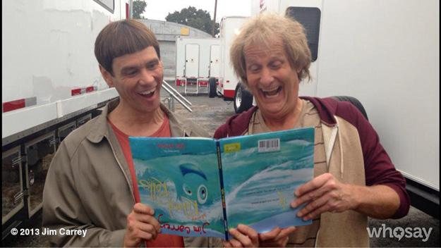 Jim Carrey e Jeff Daniels - Twitter/Reprodução