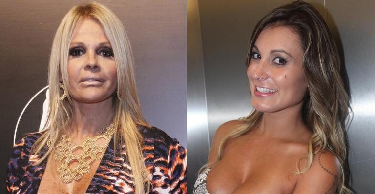 Monique Evans e Andressa Urach - Ag. News