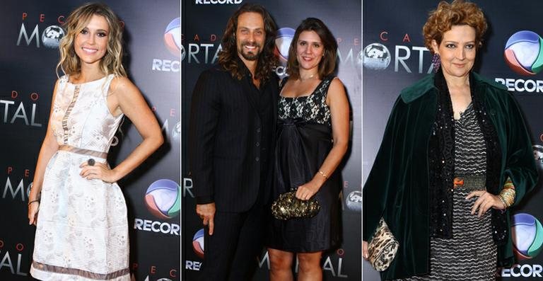 Juliana Didone, Fernando Pavão com a mulher, e Betty Lago - Raphael Mesquita / Foto Rio News