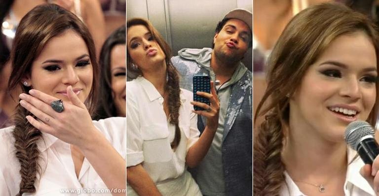 Aprenda a fazer a trança espinha de peixe de Bruna Marquezine - Foto-montagem