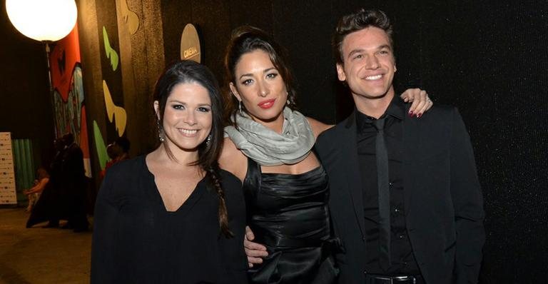 Giselle Itié com Samara Felippo e Emilio Dantas - Léo Marinho e Felipe Assumpção / AgNews