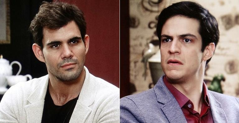 Ninho (Juliano Cazarré) e Félix (Mateus Solano) - Reprodução / TV Globo