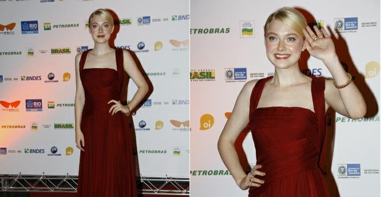 Dakota Fanning - Graça Paes / Foto Rio News