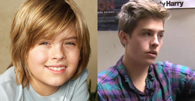 Dylan Sprouse antes e depois da fama - Reprodução