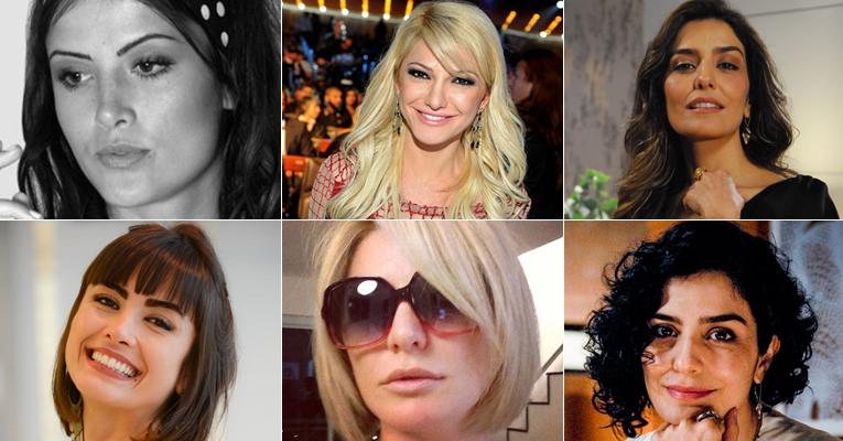 Confira como as famosas ficam de cabelo chanel e compare! - Fotomontagem