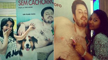 Danilo Gentili em cartaz do filme Mato Sem Cachorro - Facebook/Reprodução