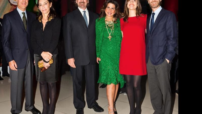 O casal João Roberto Marinho e Gisela Marinho, Giancarlo Civita e sua Carol Civita, Jadi Stipp e Victor Civita Neto - Maíra Vieira