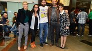 Maria Ribeiro e Ricardo Pereira com aplausos de Carolina Dieckmann e Domingos Montagner - André Muzell/Agnews