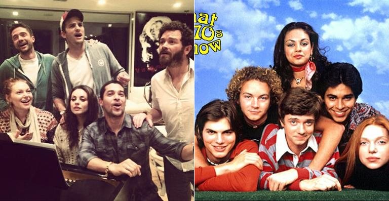 Elenco do seriado 'That 70's Show' - Reprodução