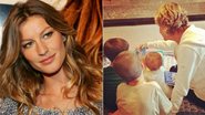 Filhos de Gisele Bündchen passam o dia com a vovó paterna - Reprodução / Instagram