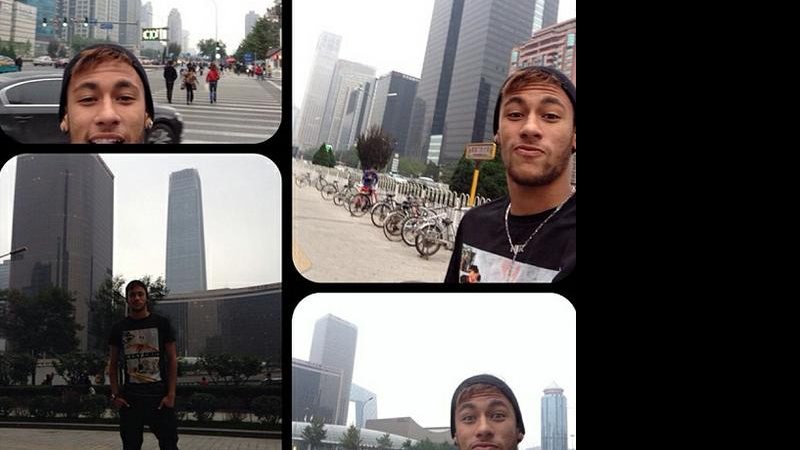 Neymar passeia na China - Instagram/Reprodução