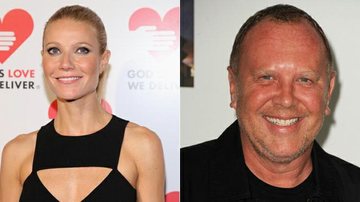 Gwyneth Paltrow e Michael Kors planejam coleção especial de Natal - Foto-montagem