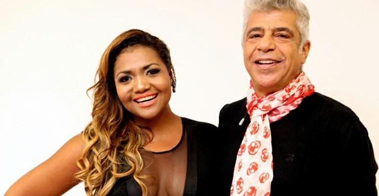 Gaby Amarantos e Lulu Santos - Reprodução / TV Globo