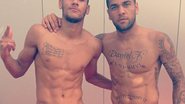 Neymar e Daniel Alves - Instagram/Reprodução