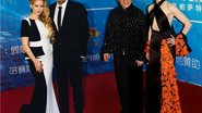 Casal Avril Lavigne e Chade Kroeger em gala com Nicole Kidman e Jackie Chan - Tyrone Siu/ Reuters