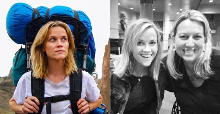 Reese Witherspoon e Cheryl Strayed - Twitter/Reprodução